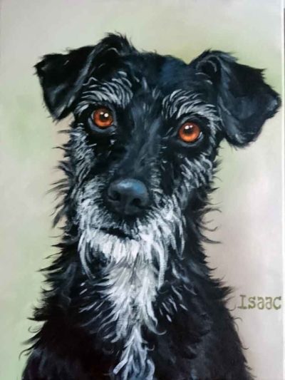 terrier painting